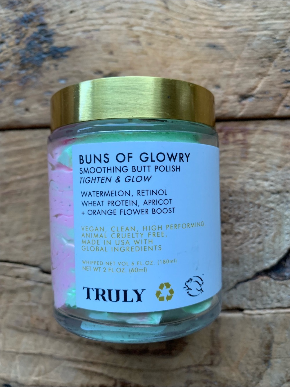 Truly Buns of Glowry Butt Butter